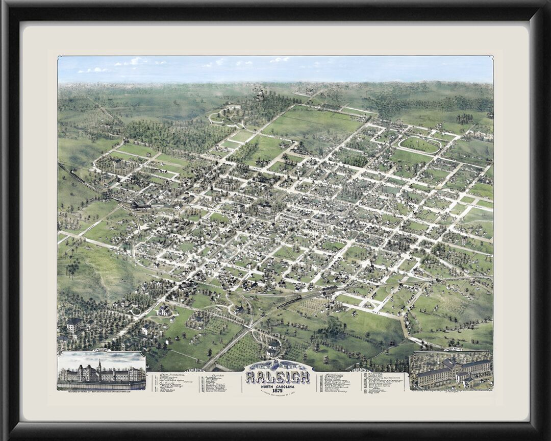 Raleigh NC 1872