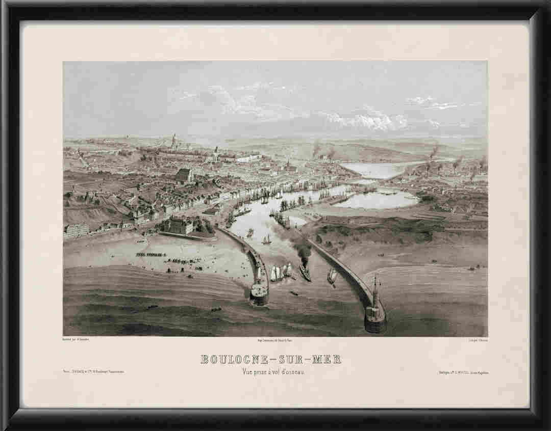 Boulogne-sur-Mer France 1830
