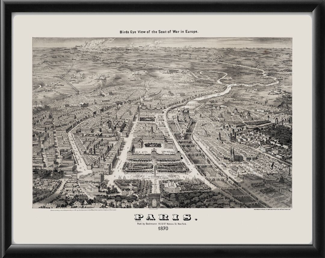 Paris France 1870