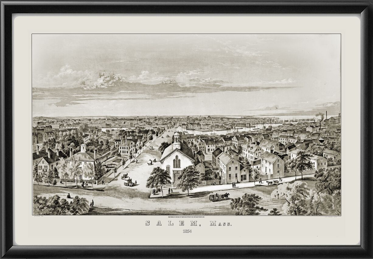 Salem MA 1854 JW Hill TM