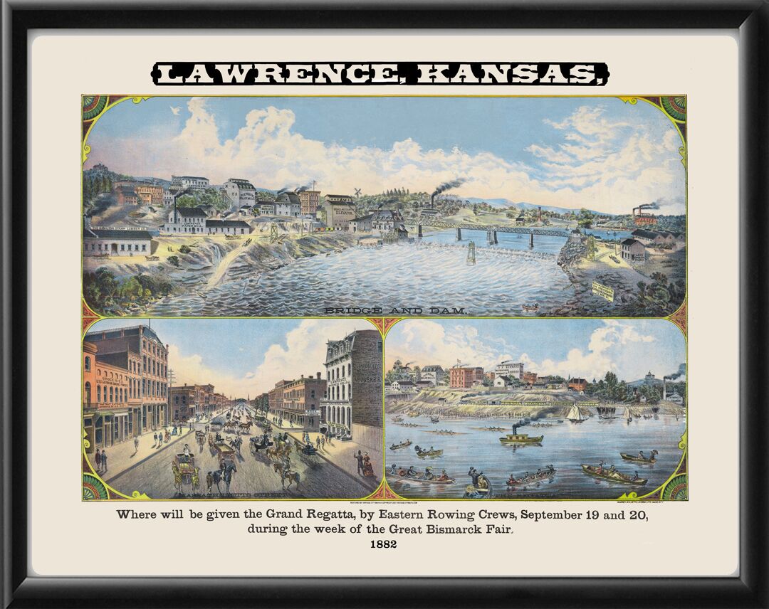 Lawrence Kansas 1882