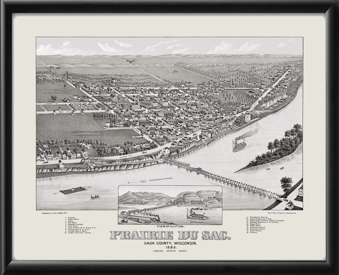 Prairie du Sac WI 1883