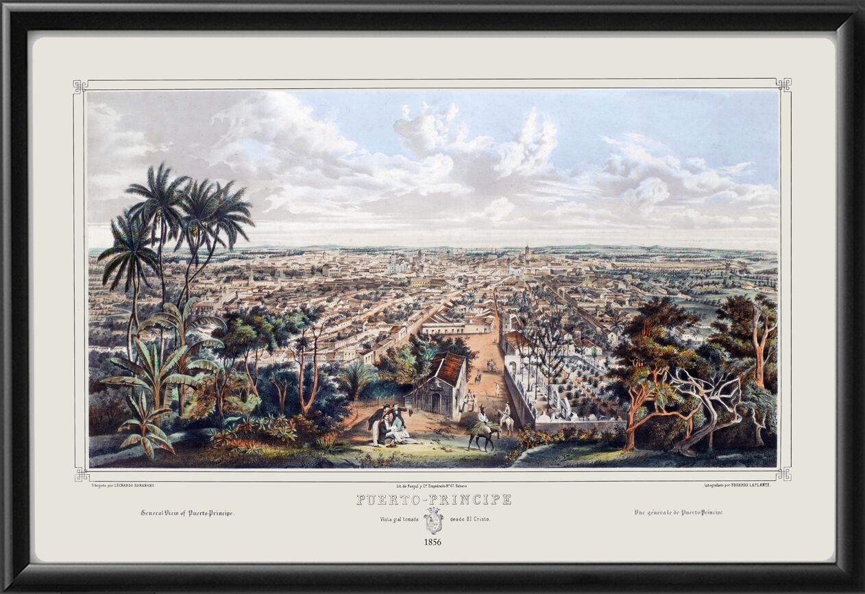 Puerto Principe - CamagÃ¼ey Cuba 1856