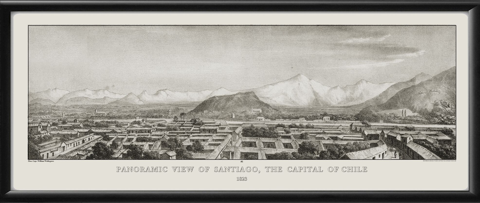 Santiago Chile #1 1823