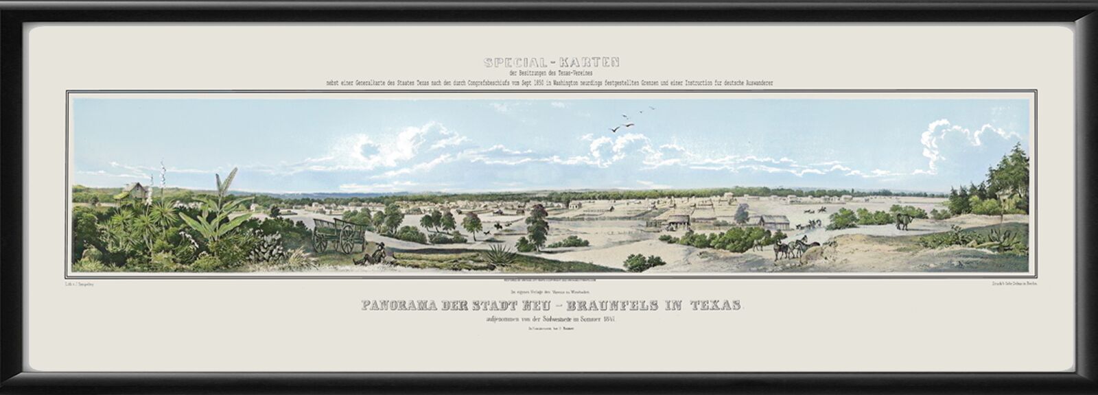 New Braunfels TX 1847 (Color)