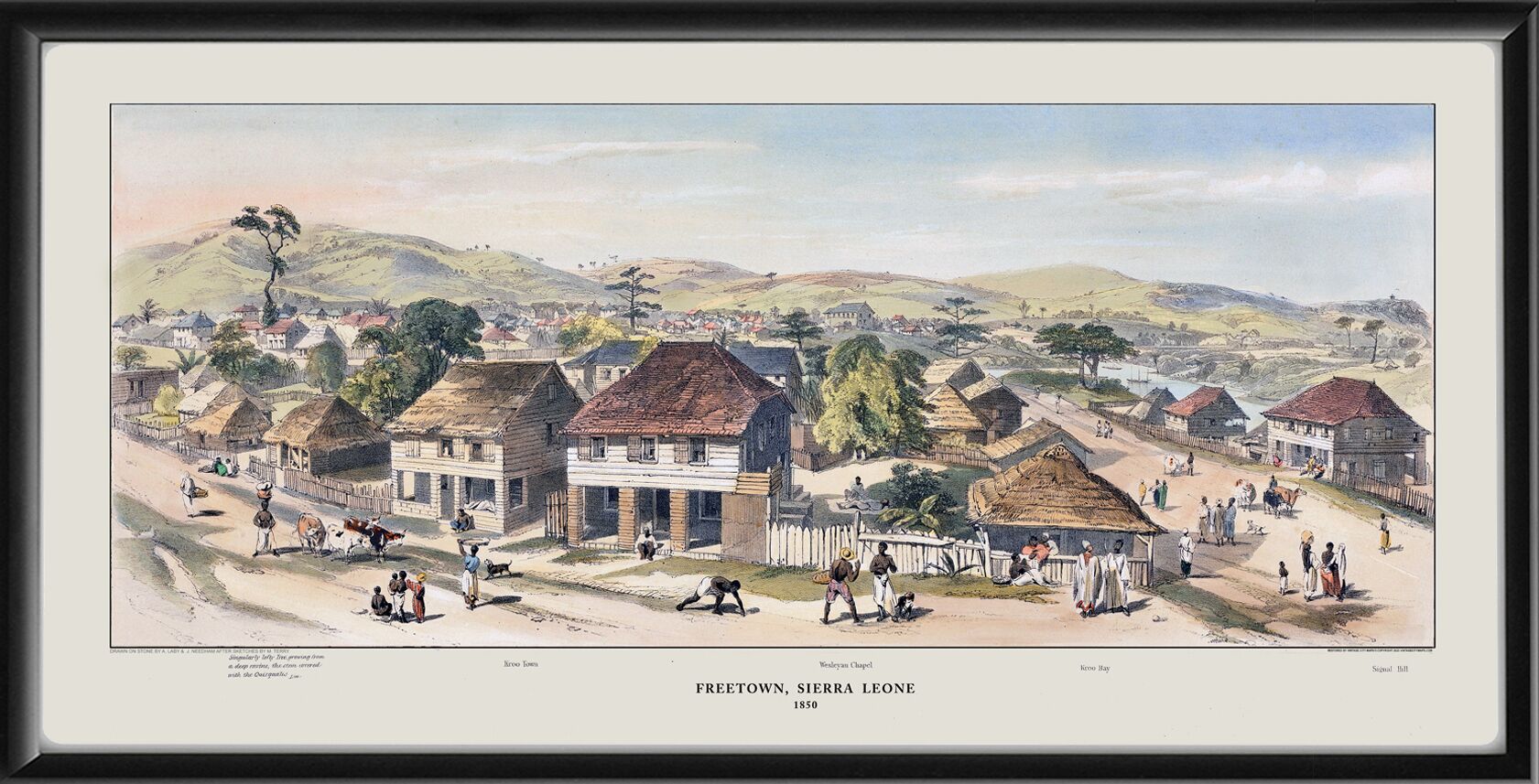 Freetown Sierra Leone (1) 1850