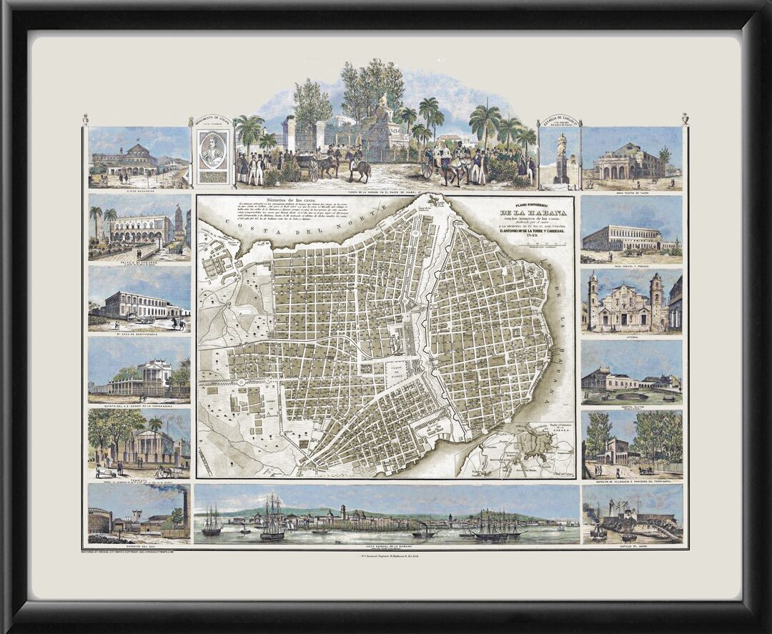 Havana Cuba 1849