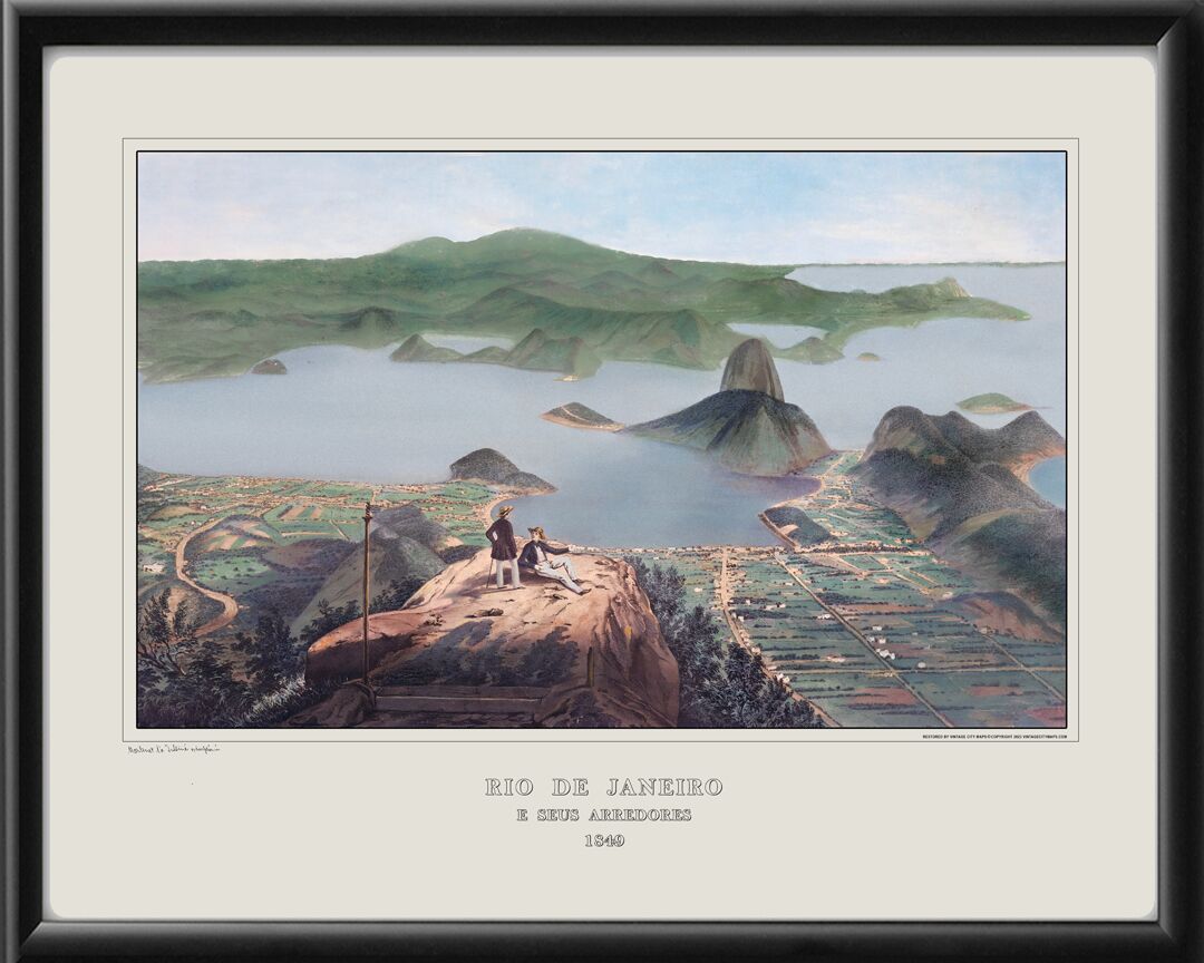 Rio de Janeiro Brazil 1849