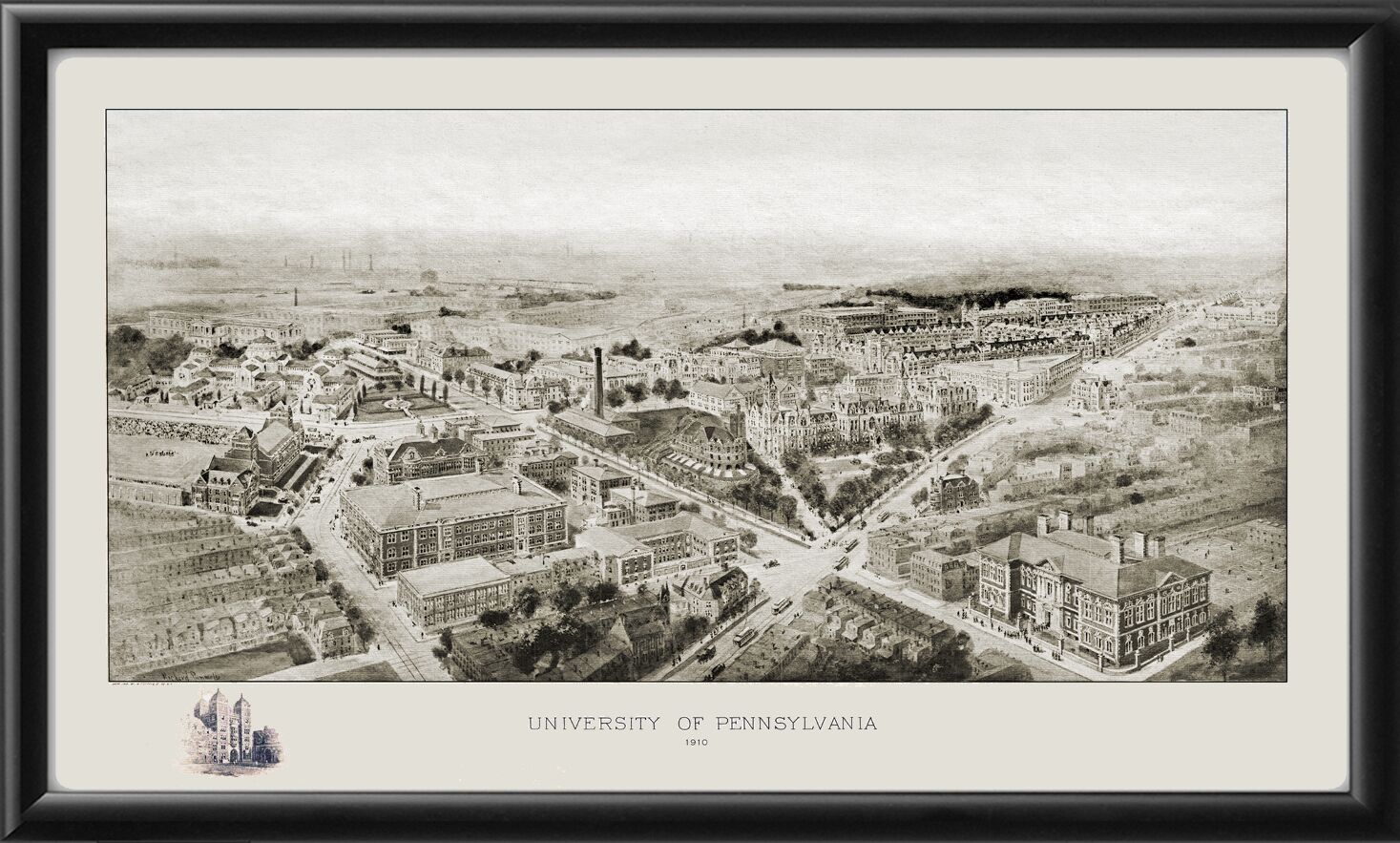University of Pennsylvania 1910 BW TM