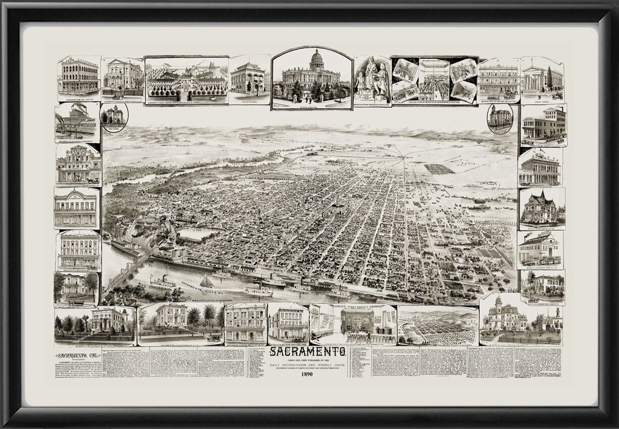Sacramento CA 1890 - 2