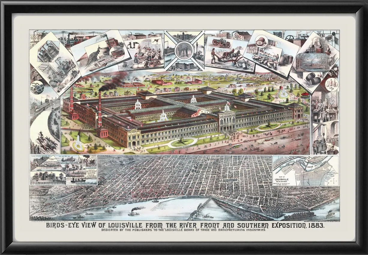 Louisville KY 1883 WF Clarke TM