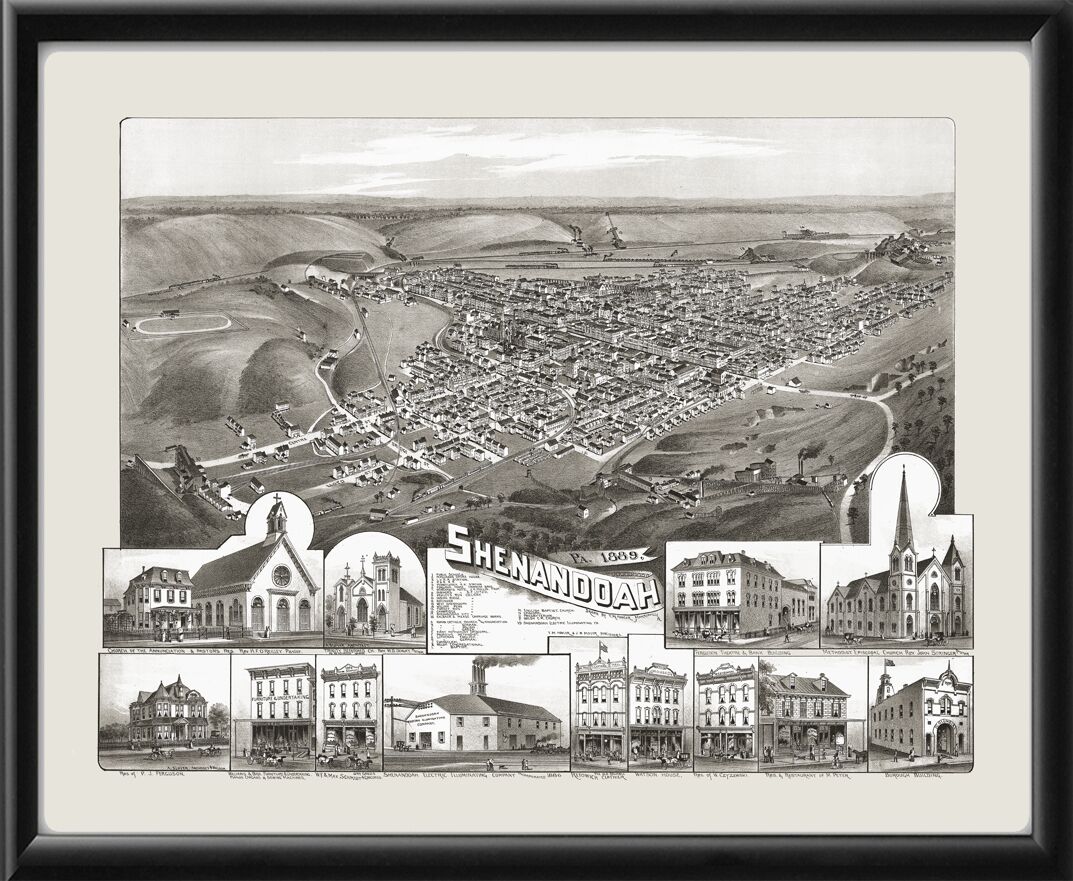 Shenandoah PA 1889