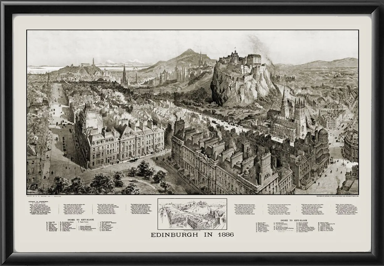 Edinburgh Scotland 1886