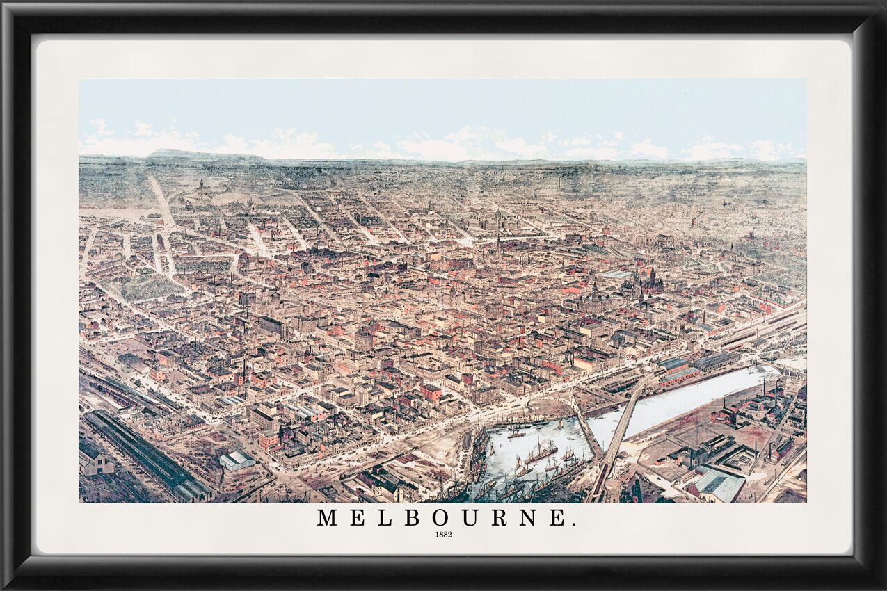 Melbourne Australia 1882