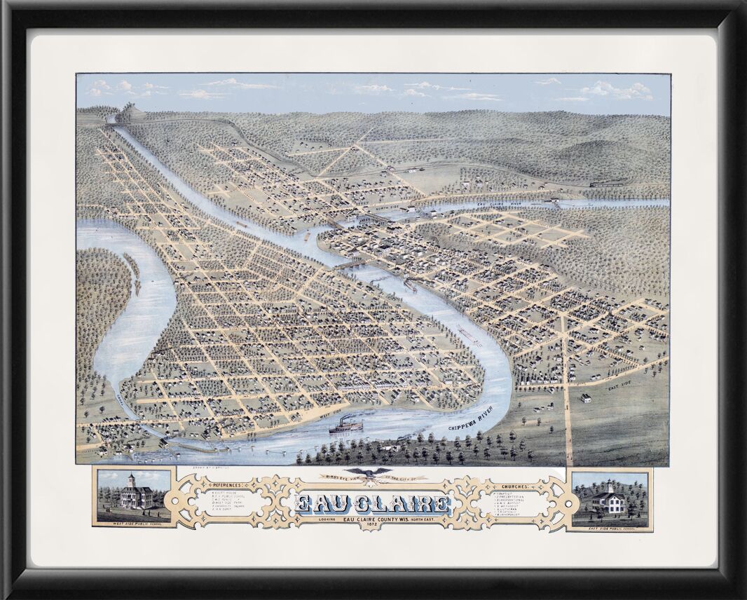 Eau Claire WI 1872