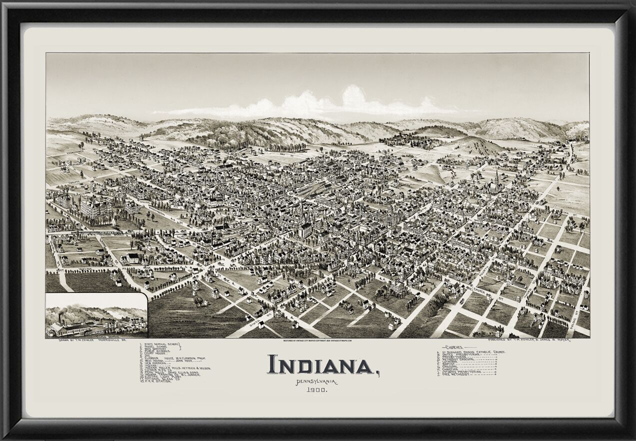 Indiana PA 1900