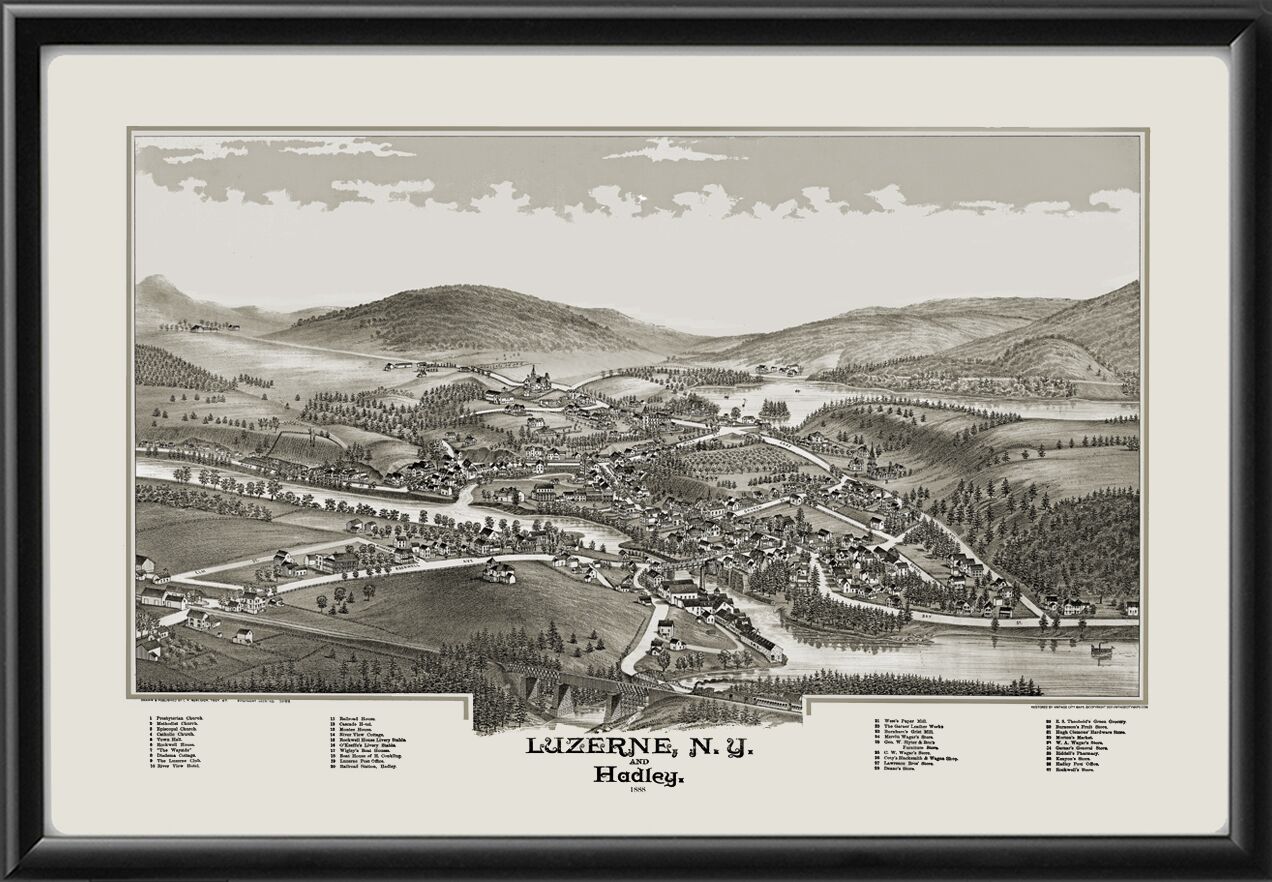 Luzerne NY 1888 LRBurleigh Tm