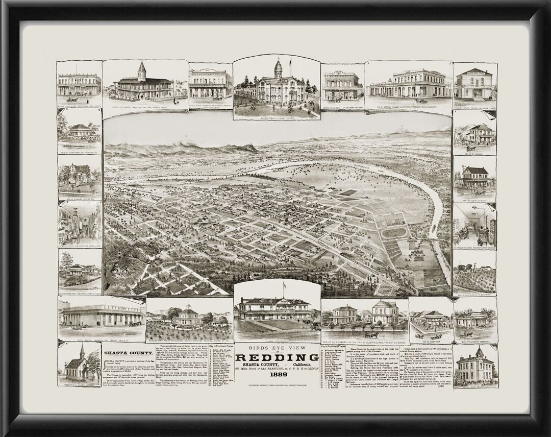 Redding CA 1889 WWElliottTM