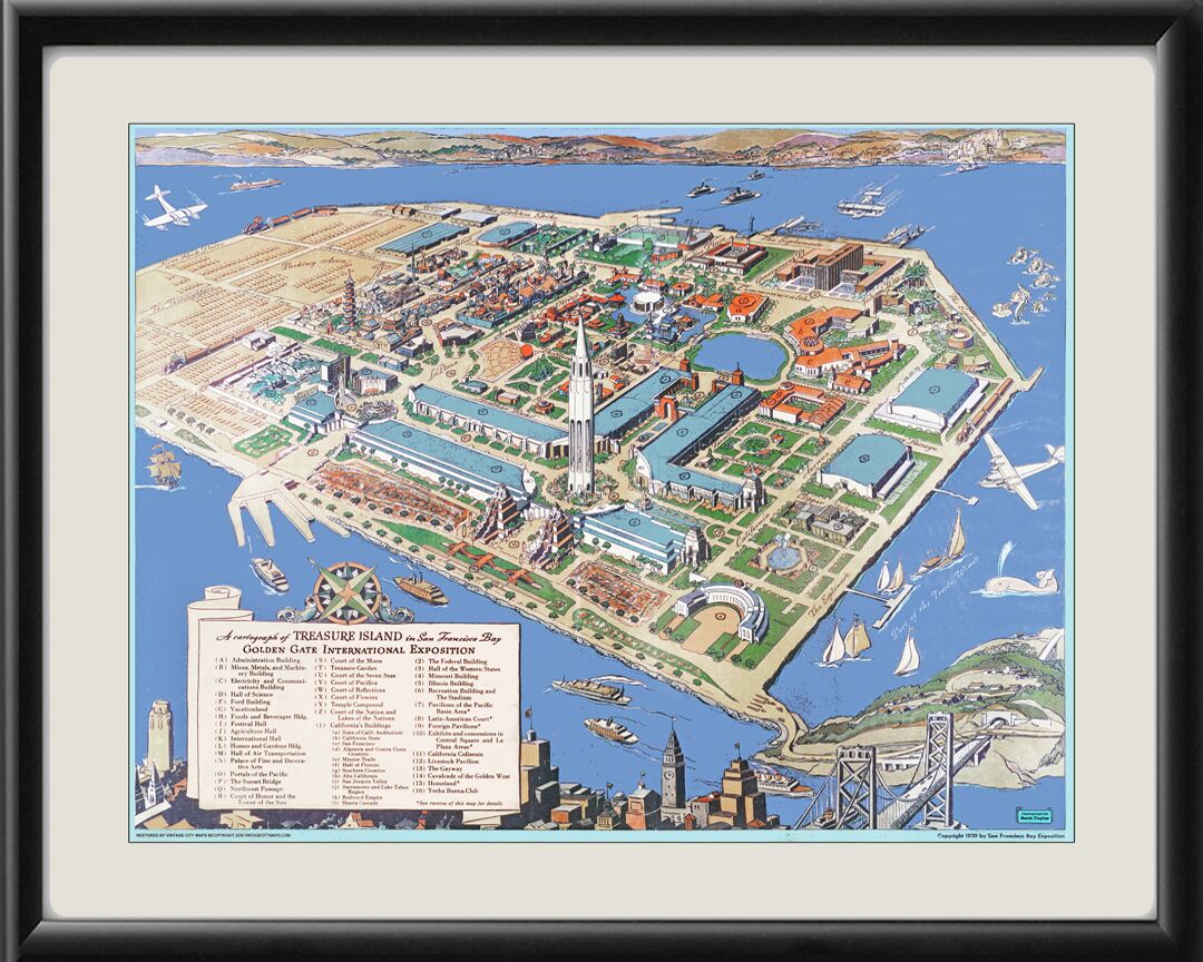 San Francisco CA 1939 Treasure Island TM