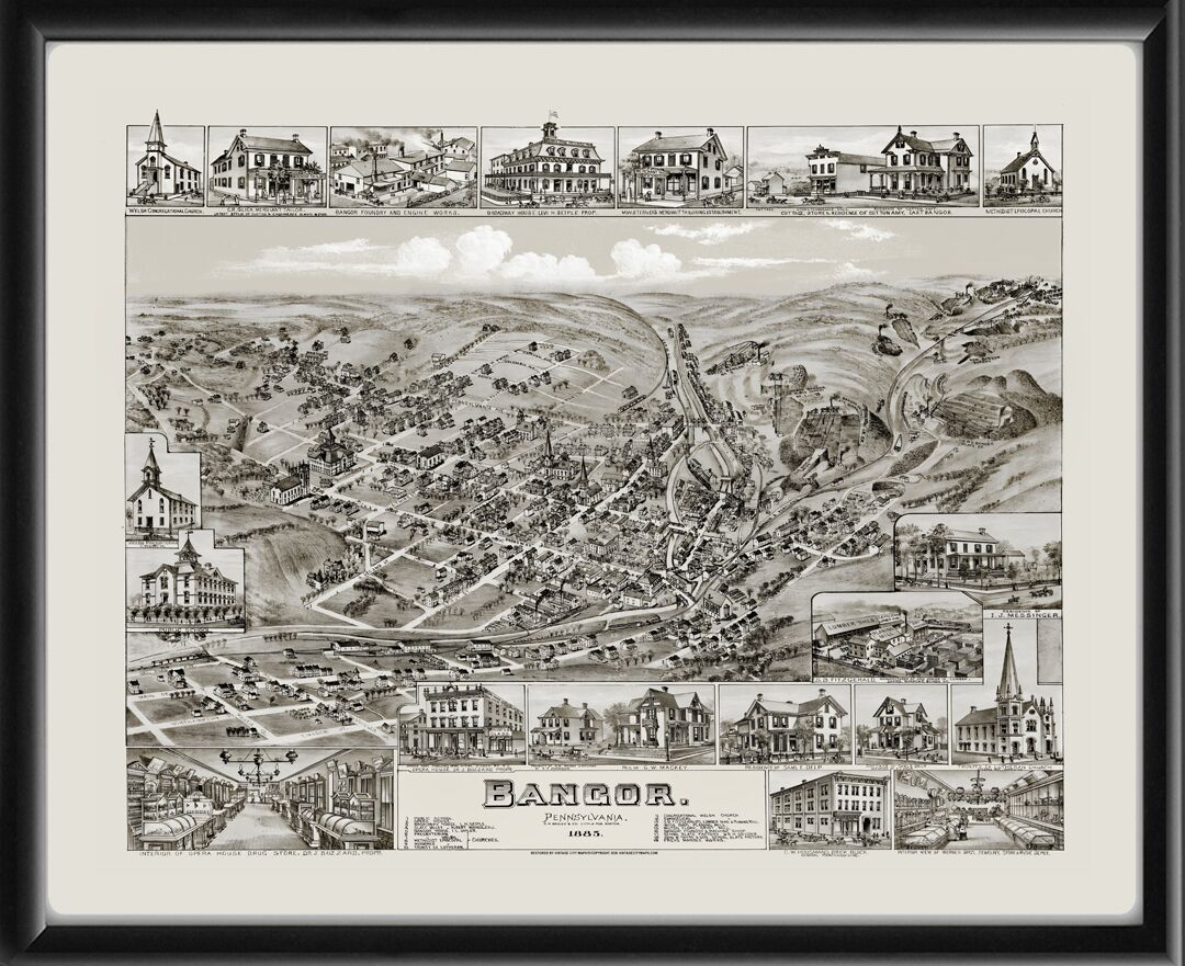 Bangor PA 1885