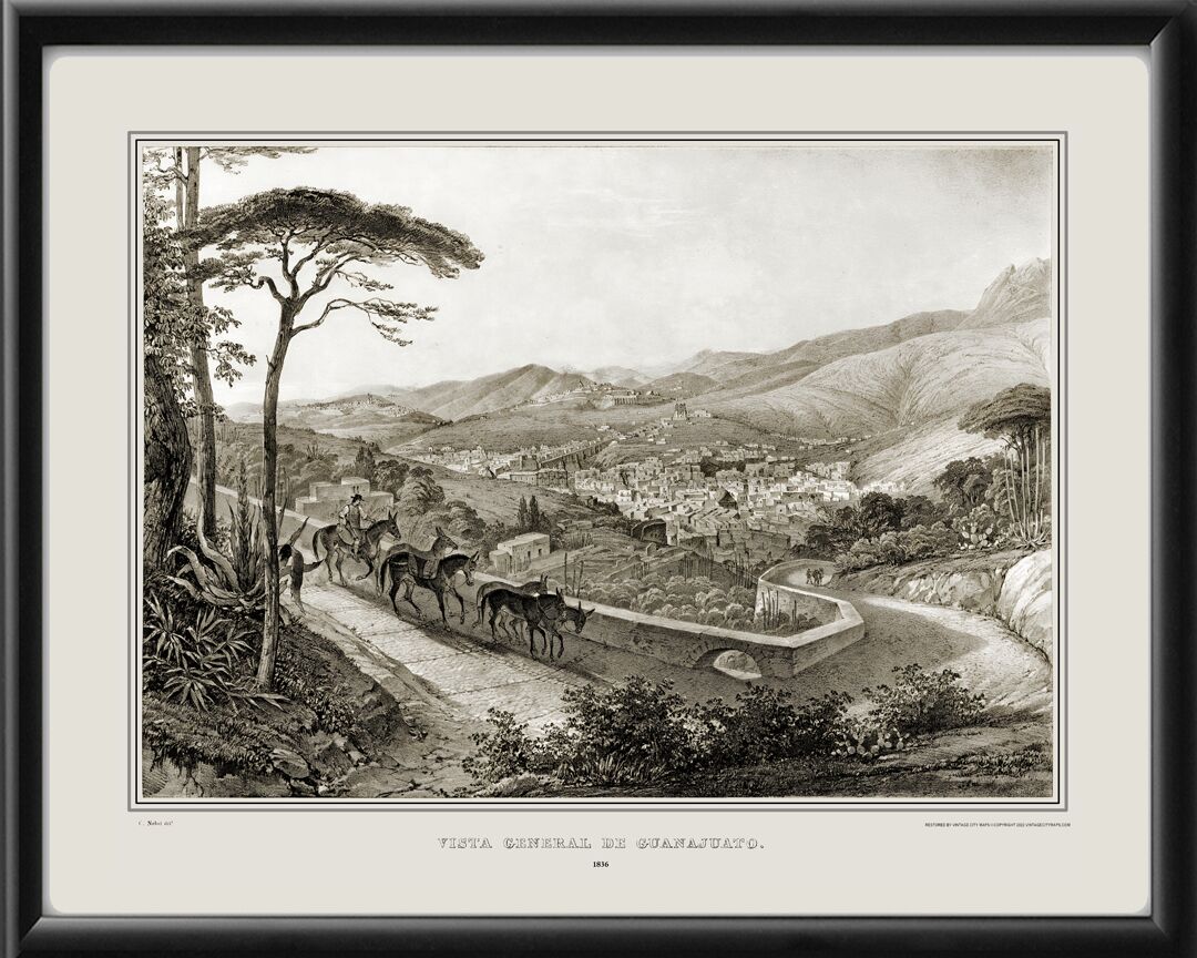 Guanajuato Mexico 1836