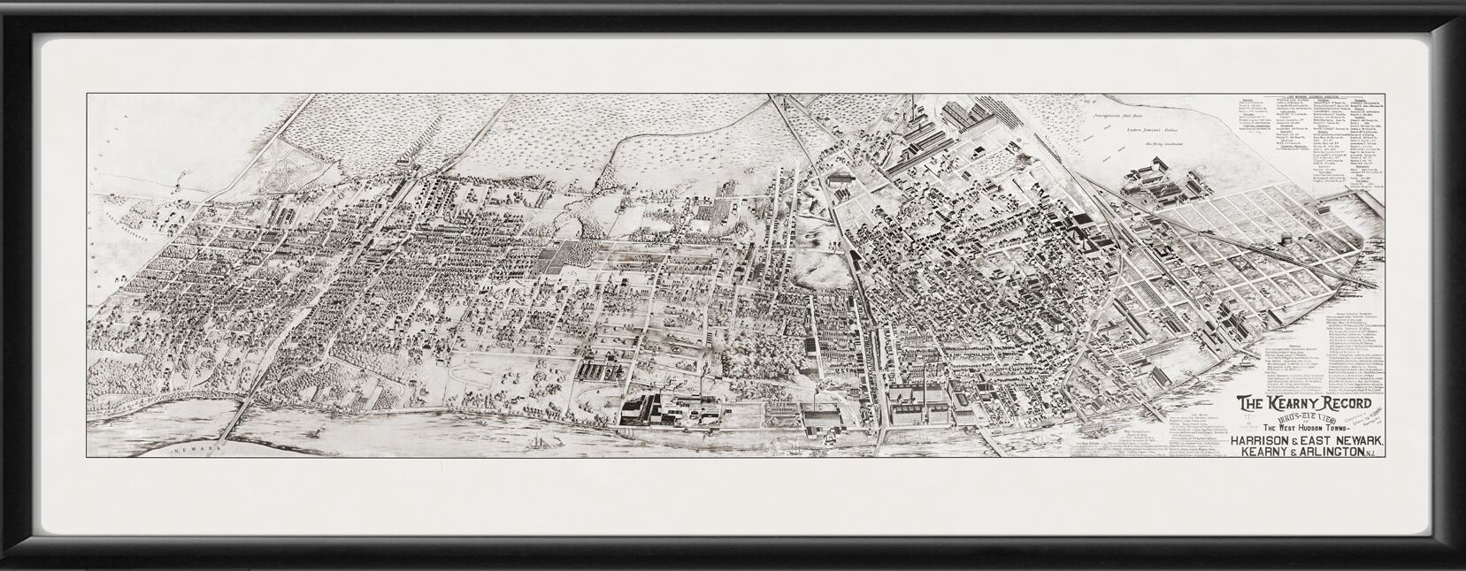 Harrison & East Newark, Kearny & Arlington NJ 1907