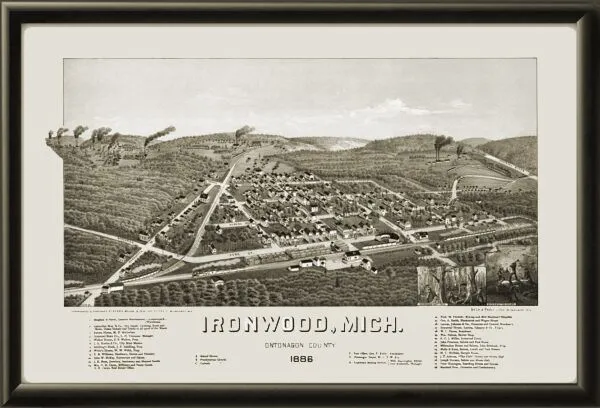 Ironwood MI 1886