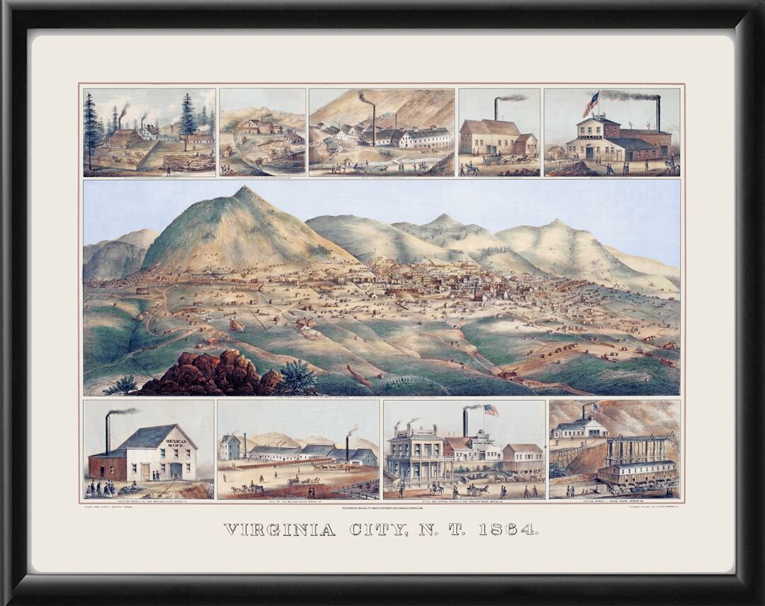Virginia City NV 1864
