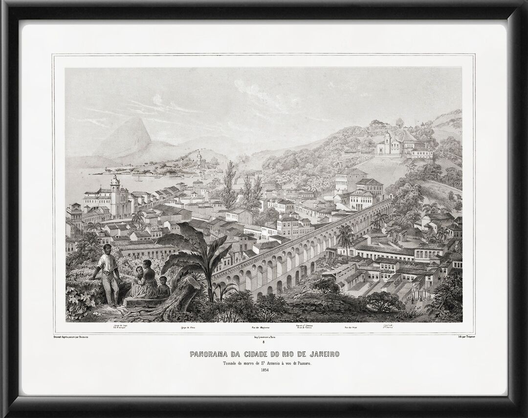 Rio de Janeiro Brazil 1854
