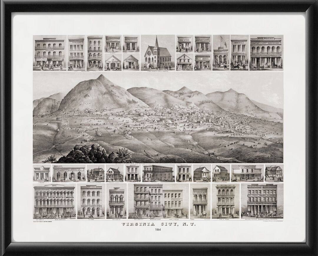 Virginia City NV 1864