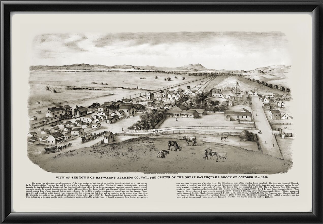 Hayward CA 1868 Joseph Armstong Baird Jr