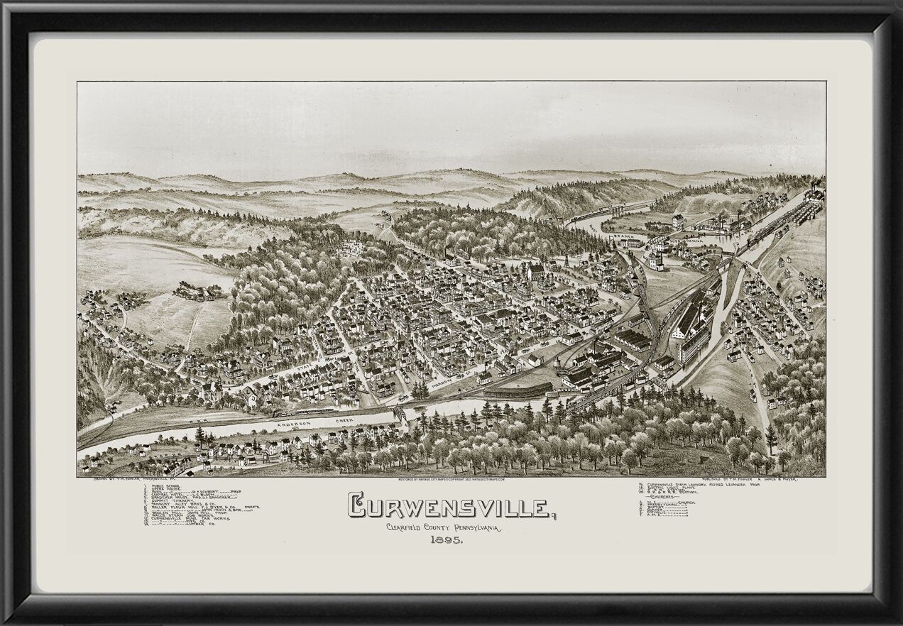 Curwensville PA 1895