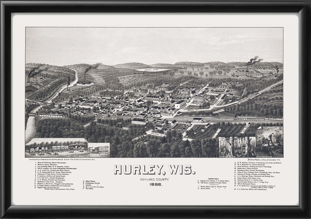 Hurley WI 1886