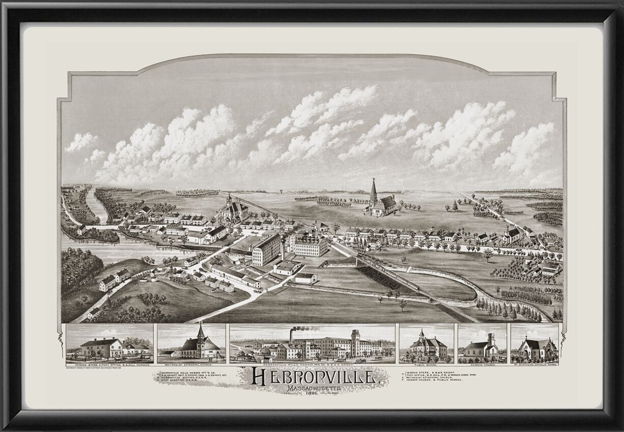 Hebronville MA 1891 OakleyHoopesBailey TM