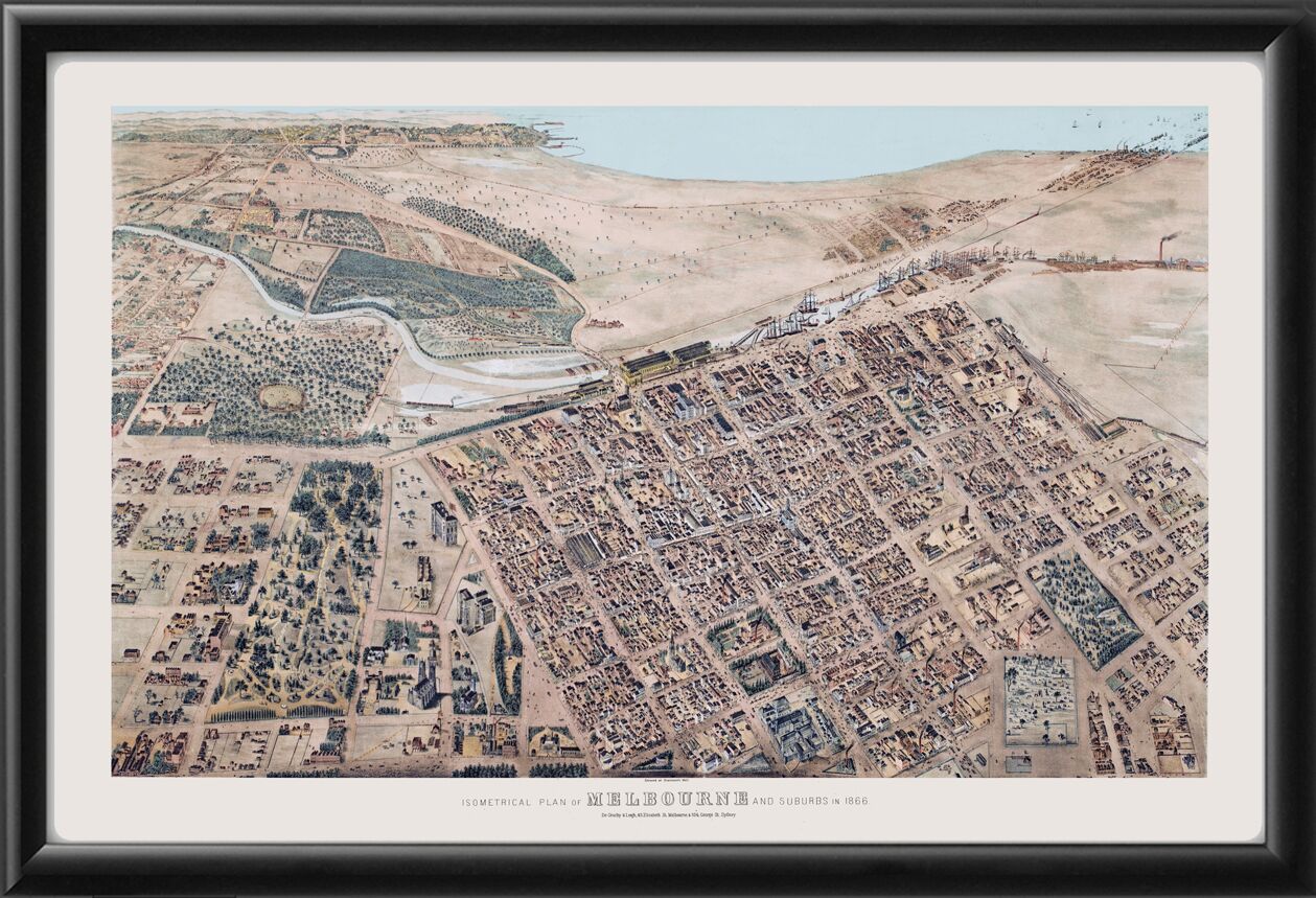 Melbourne Australia 1866