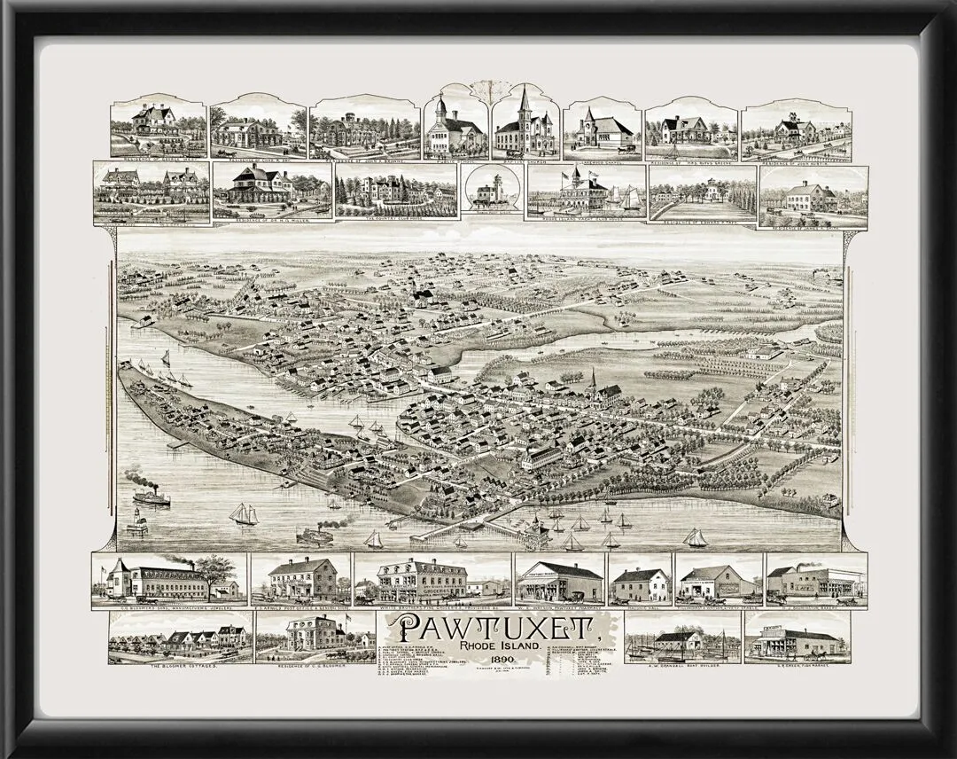Pawtuxet RI 1890