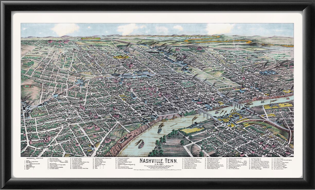Nashville TN 1888 (Color)