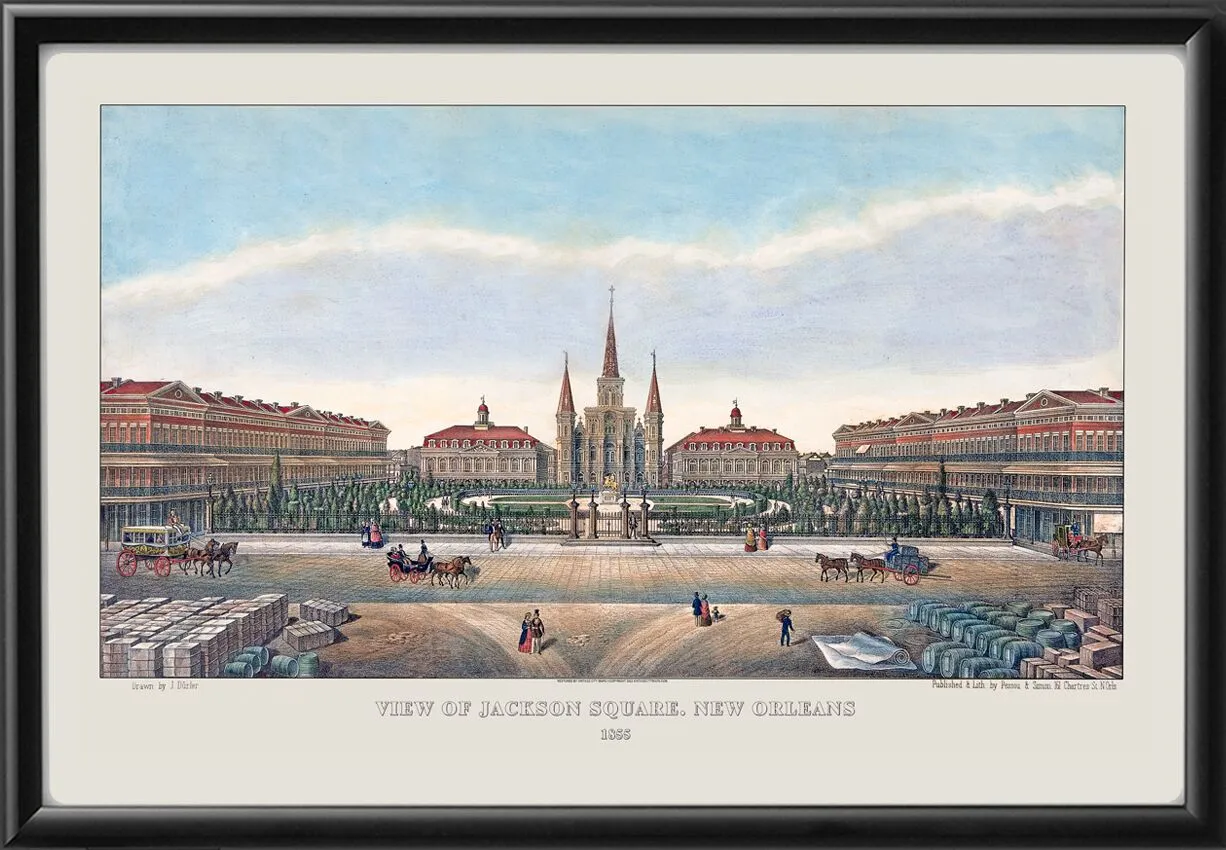 New Orleans LA 1855 Jackson Square TM