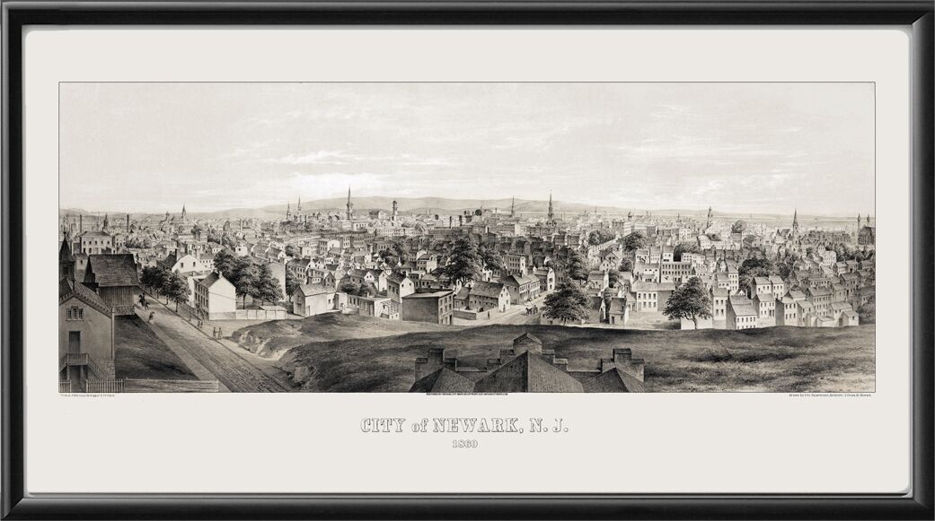 Newark NJ 1860