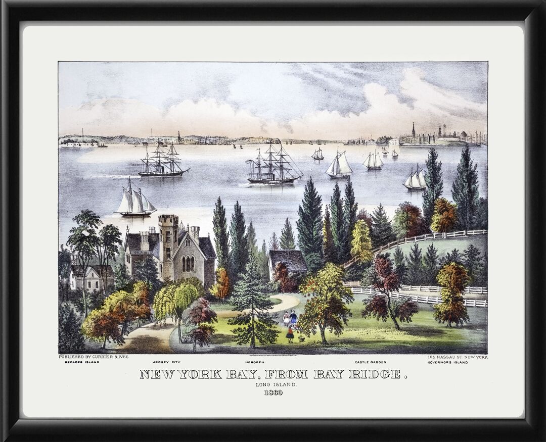 New York City NY 1860