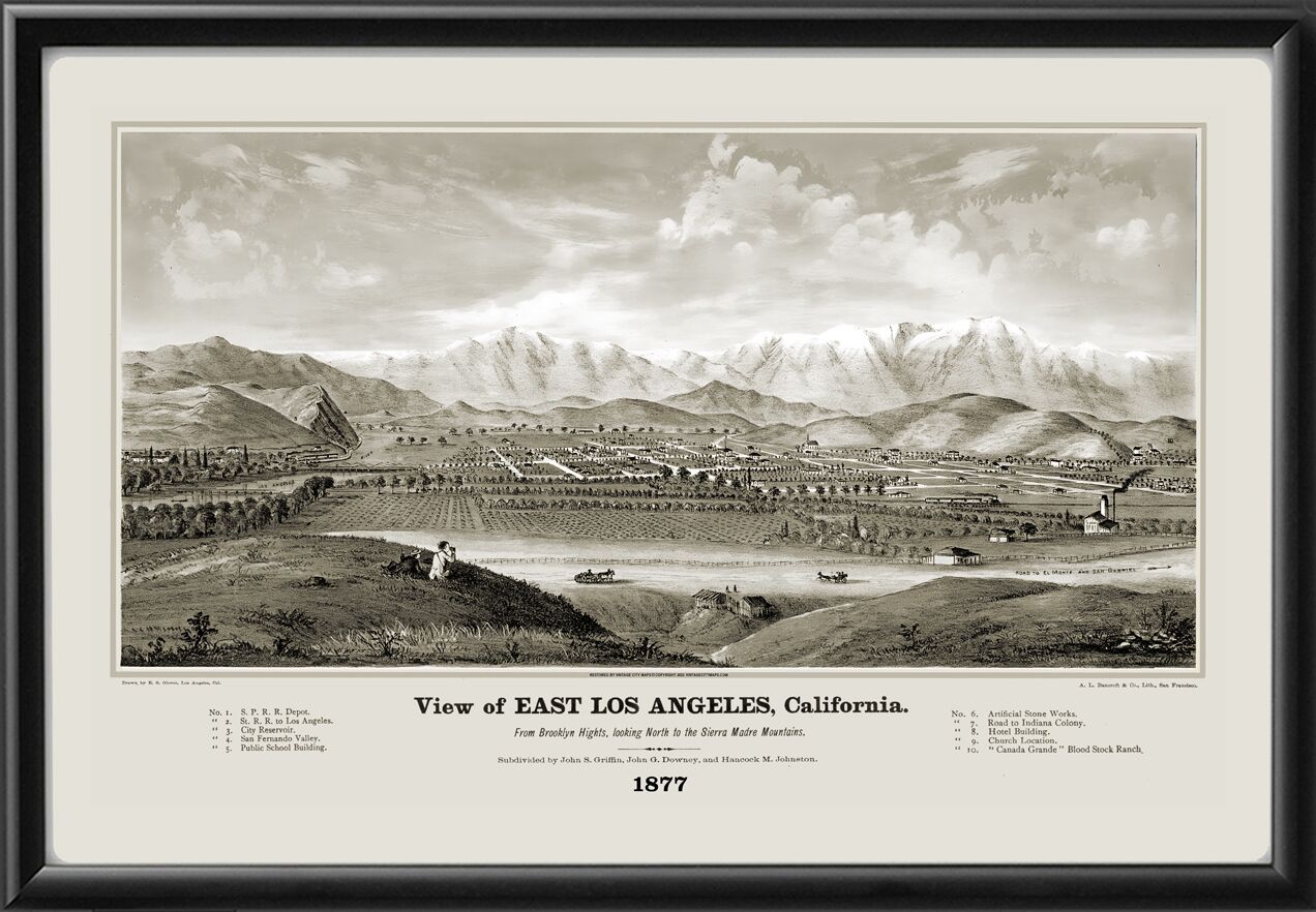 East Los Angeles CA 1877