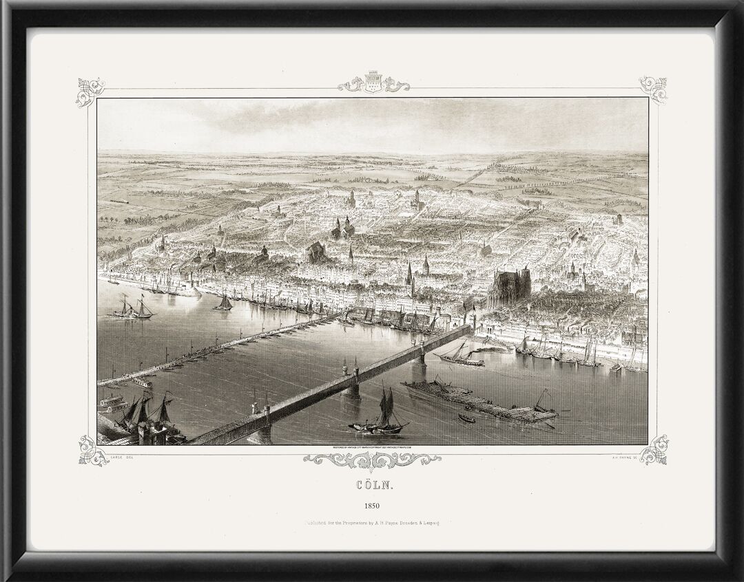 Cologne Germany 1850
