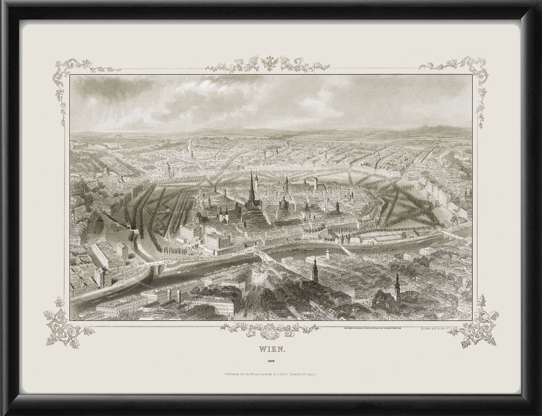 Vienna Austria 1850-2