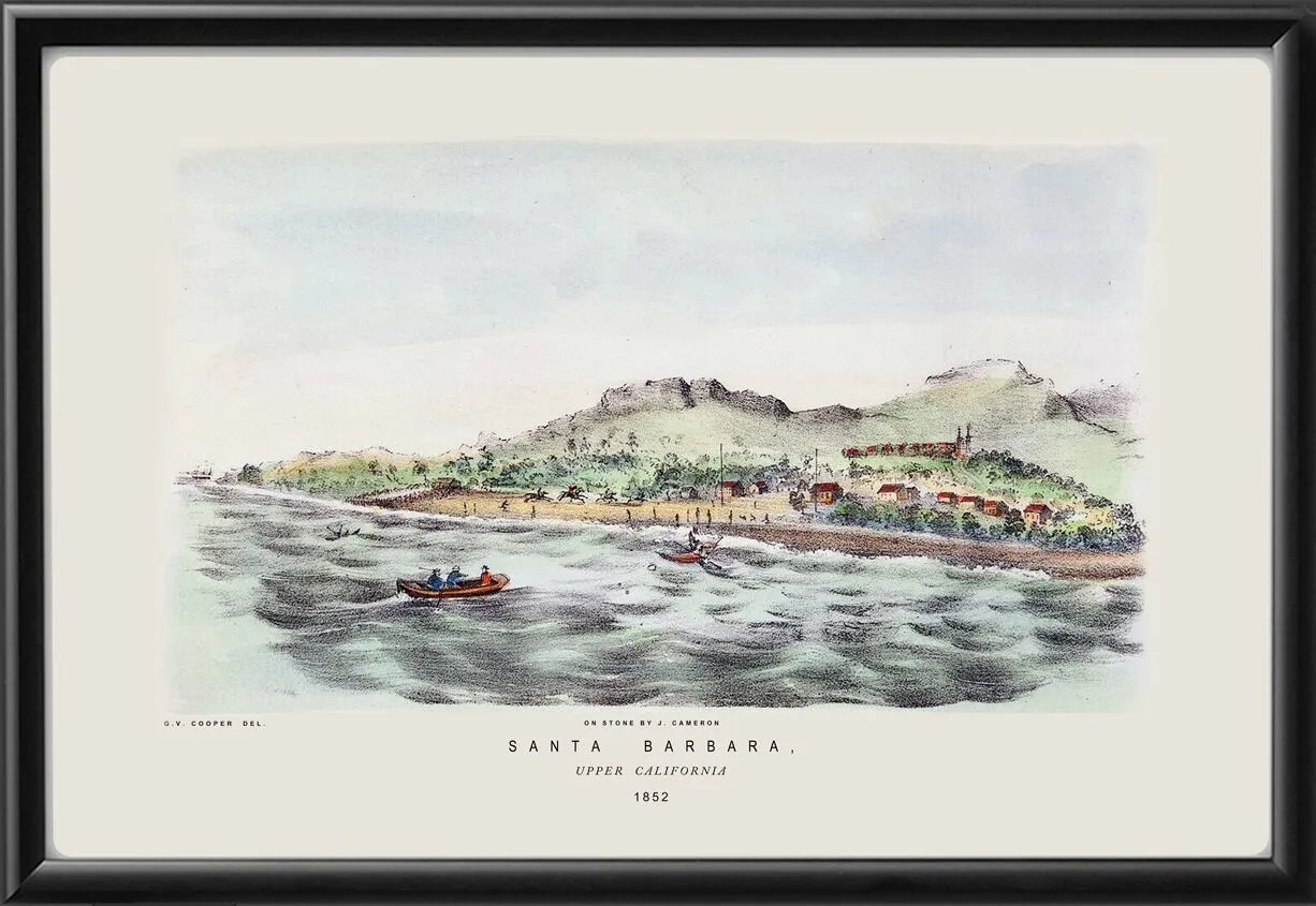 Santa Barbara CA 1852