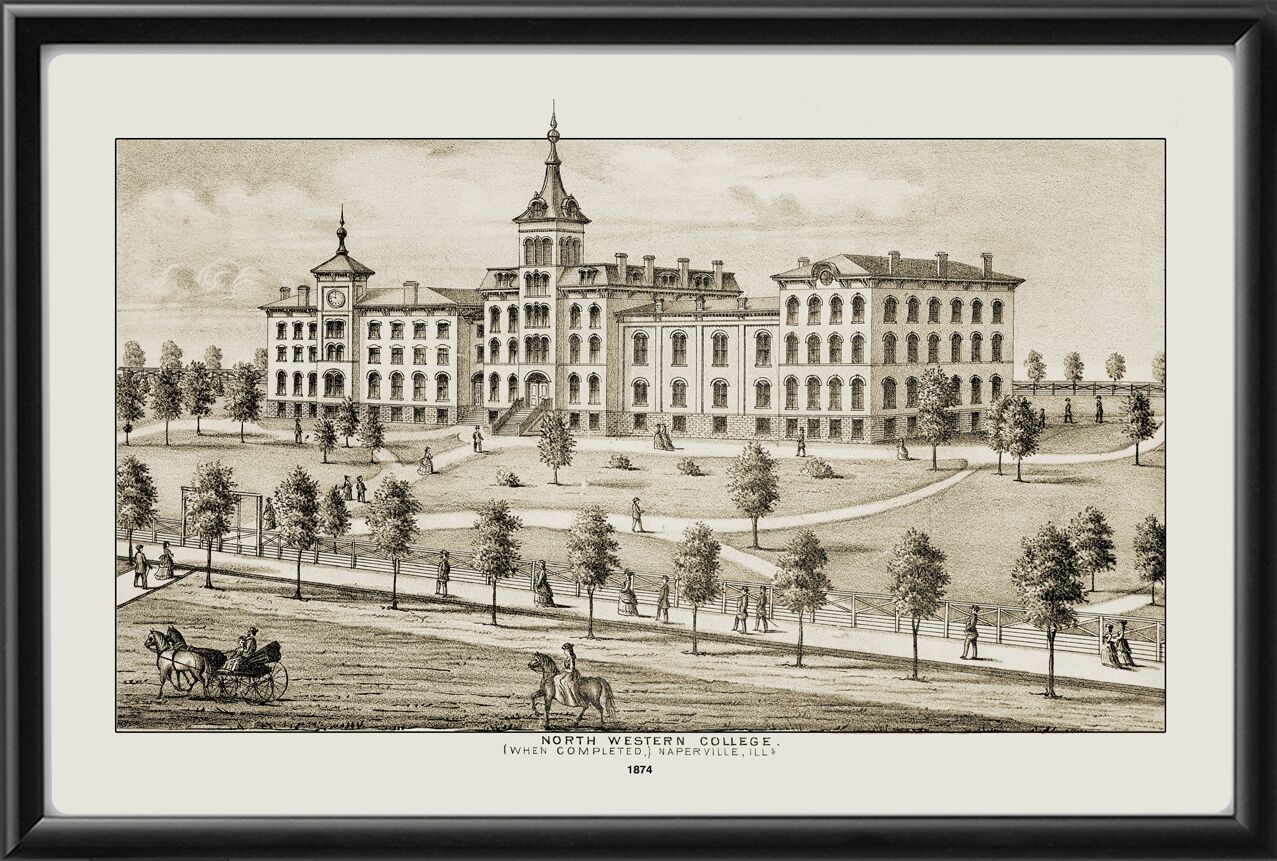 Northwestern College Naperville OH 1874