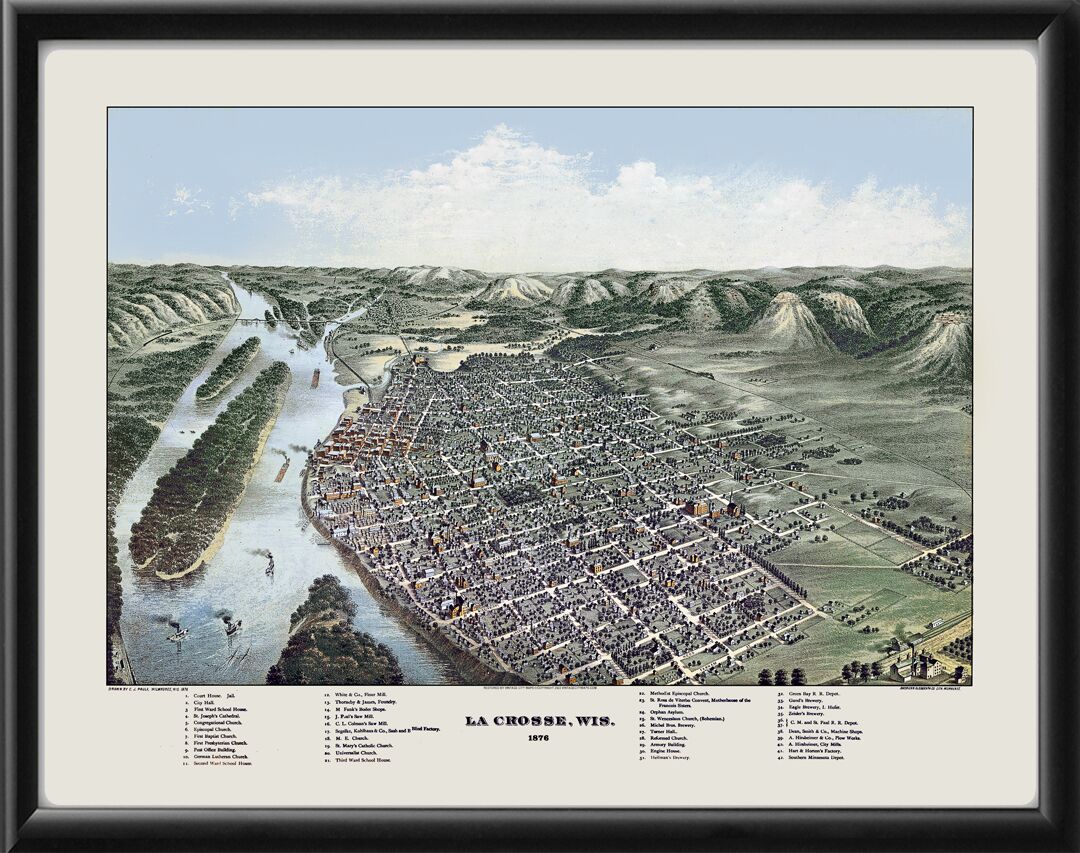 La Crosse WI 1876