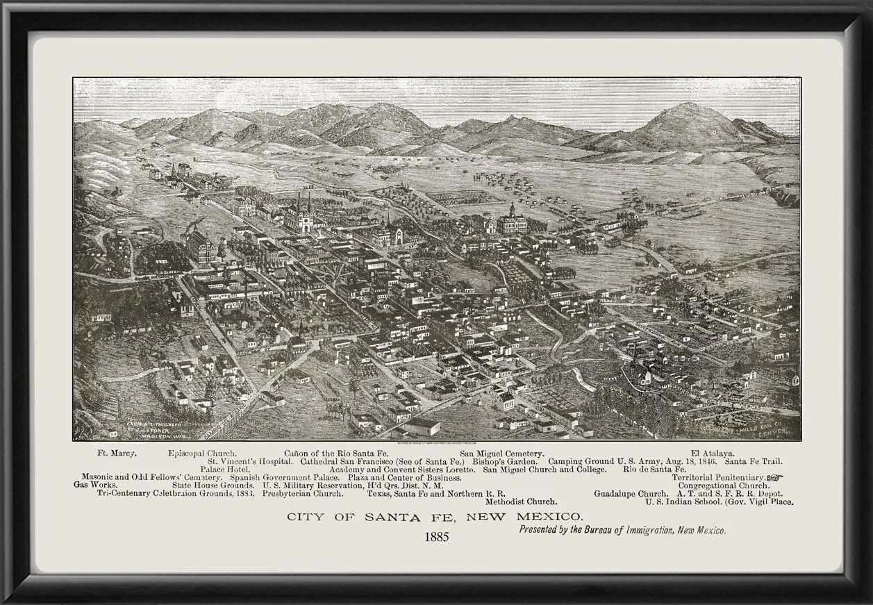 Santa Fe NM 1885