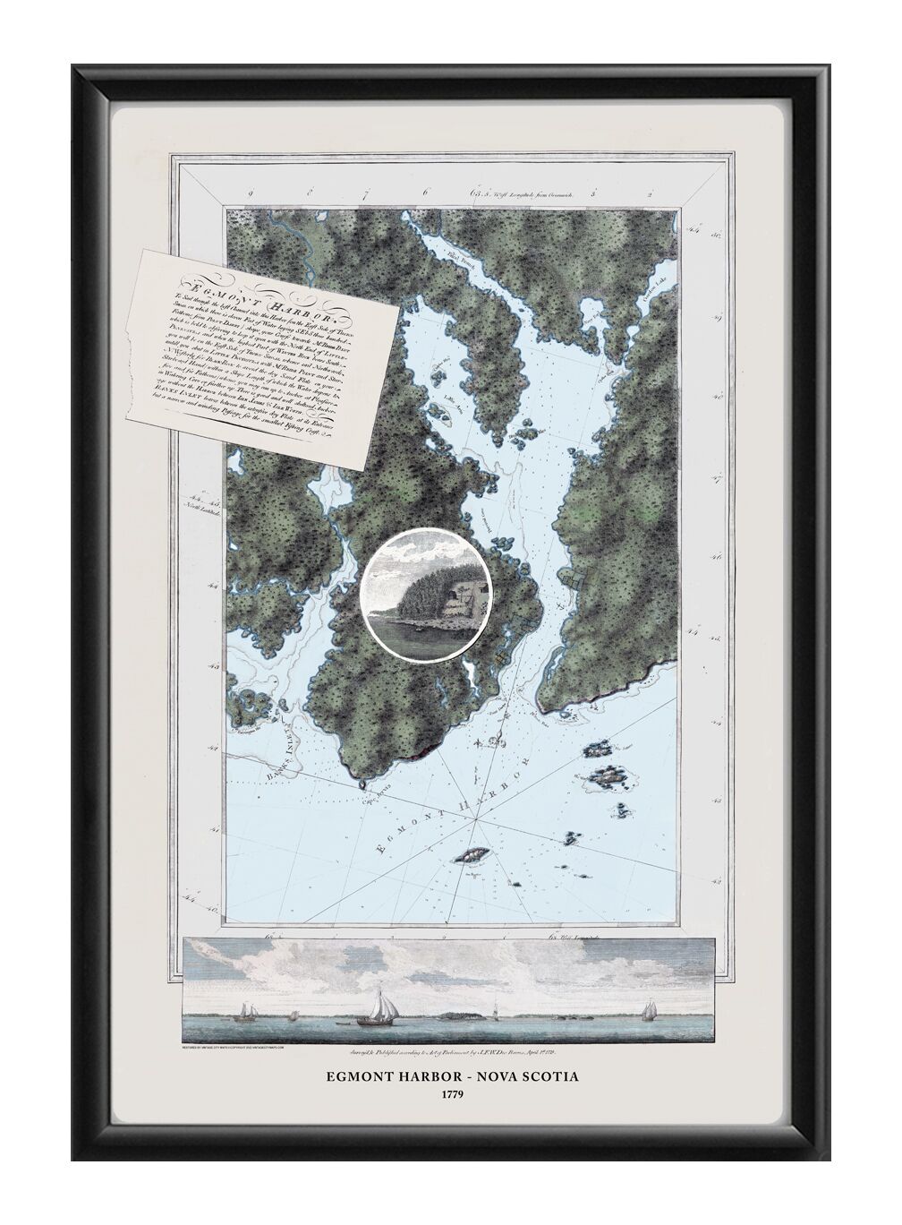 Egmont Harbour Nova Scotia 1779