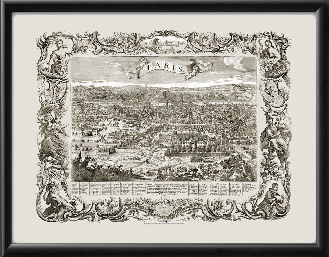 Paris France 1691
