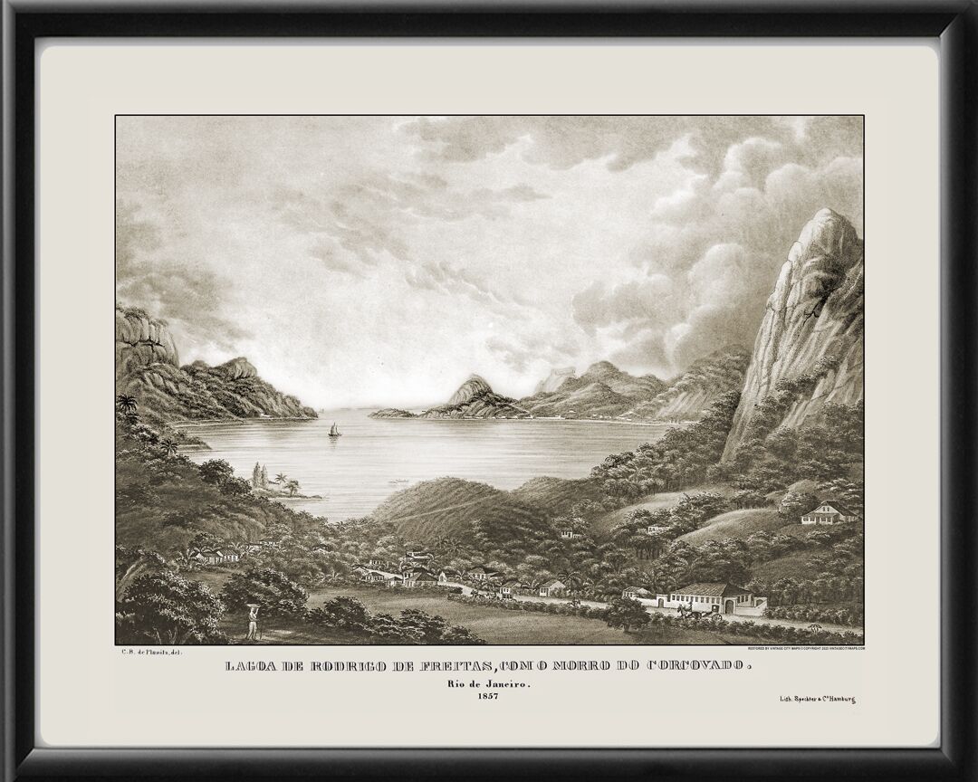 Rio de Janeiro Brazil 1857